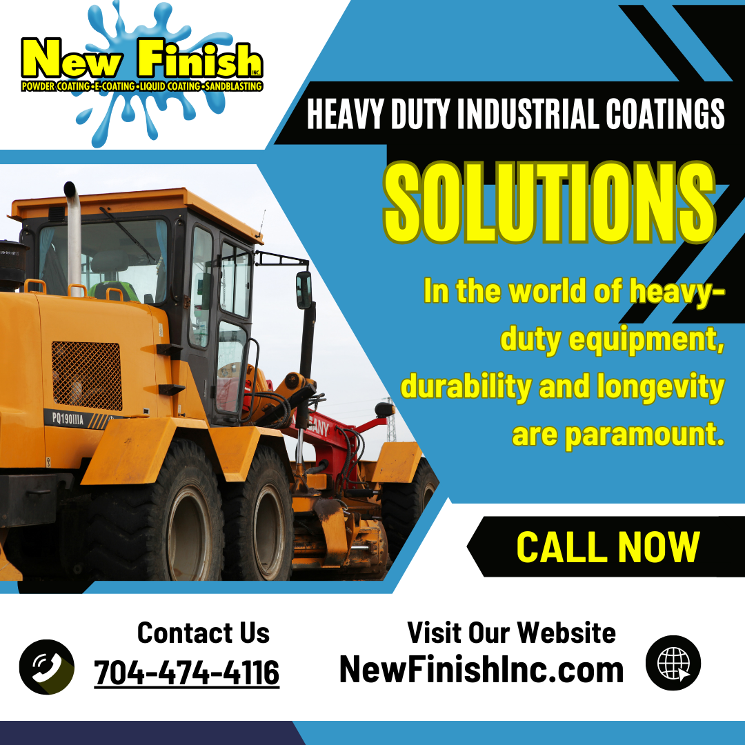 Protecting Heavy Duty Equipment with Industrial Coatings