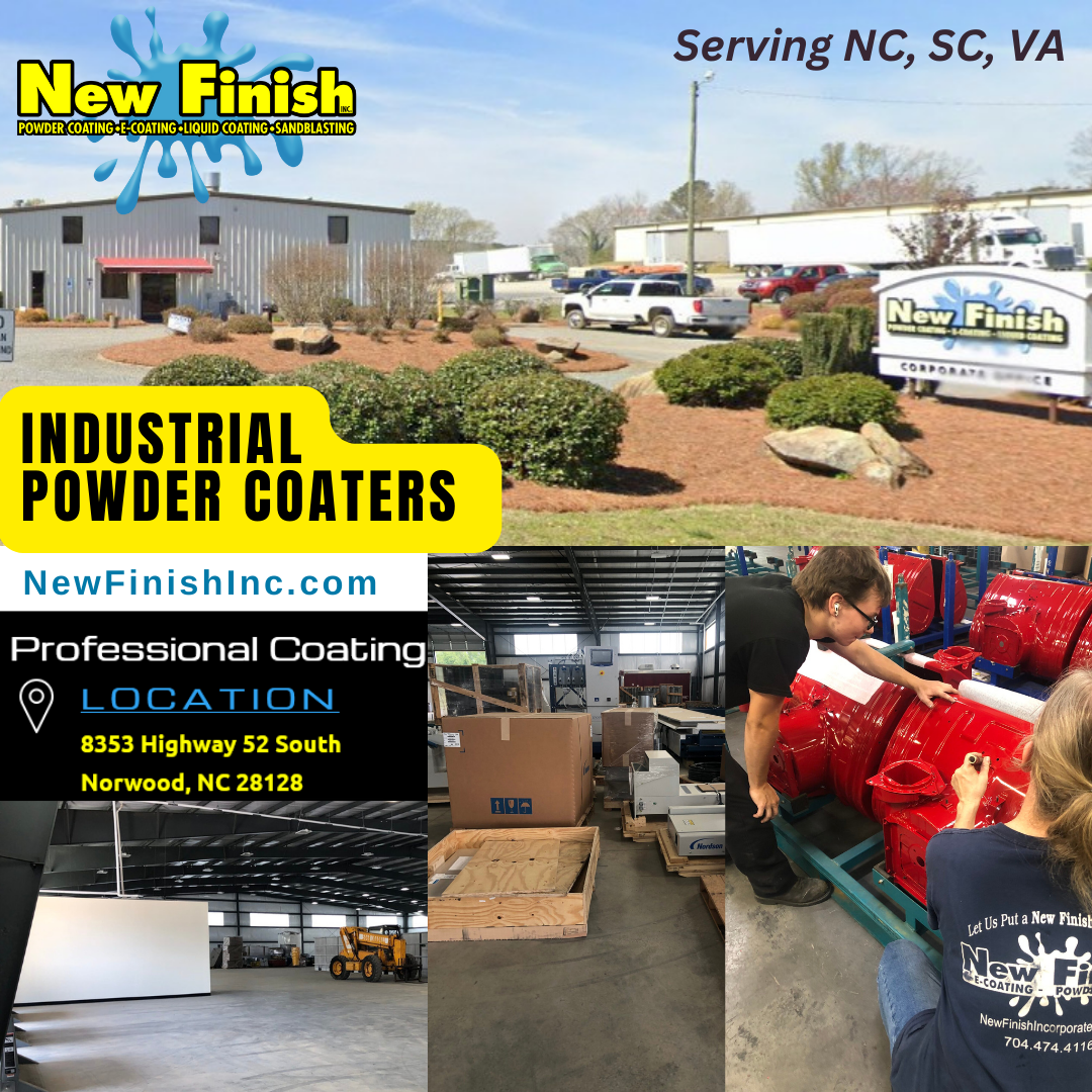 New Finish Inc. Your Premier Powder Coaters in NC, SC, and VA