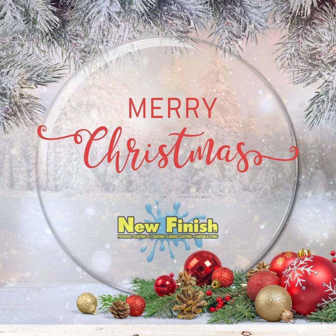 Festive Friday with New Finish Industrial Coatings!