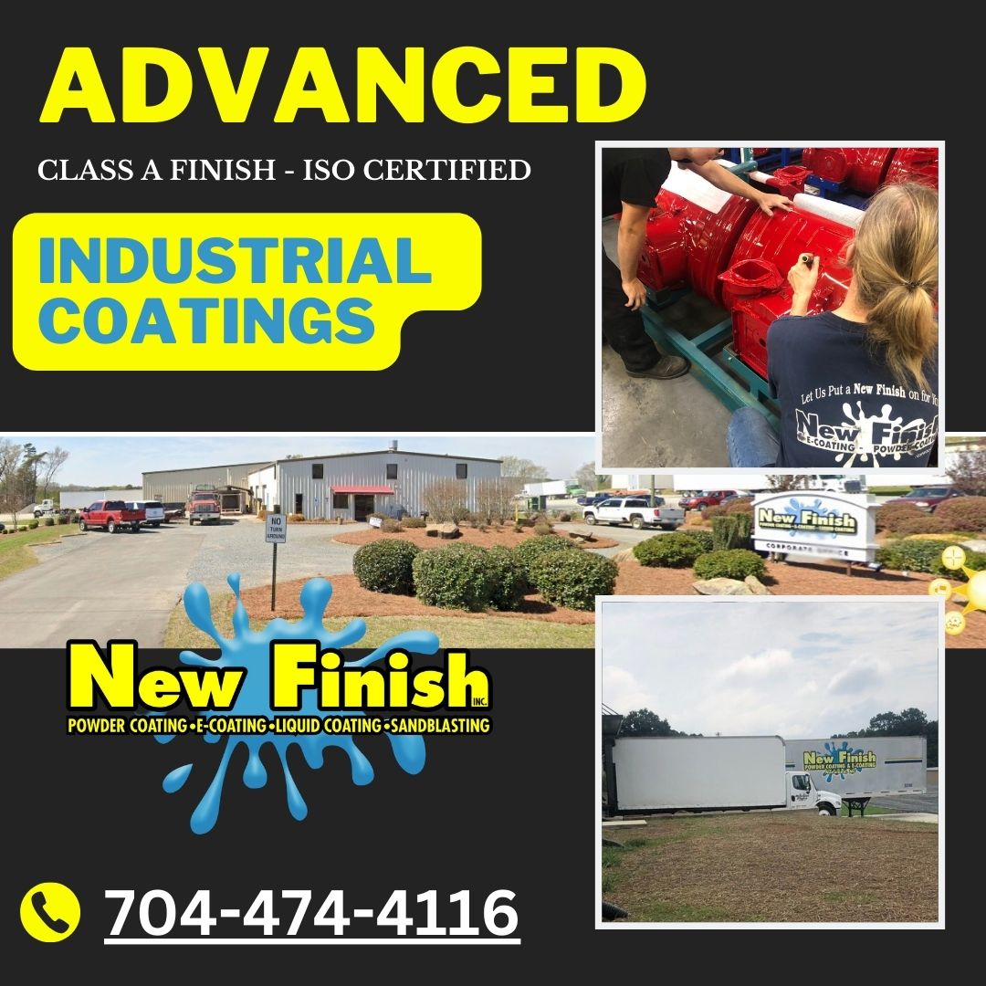 Industrial Coatings Excellence in North Carolina and Beyond - New Finish