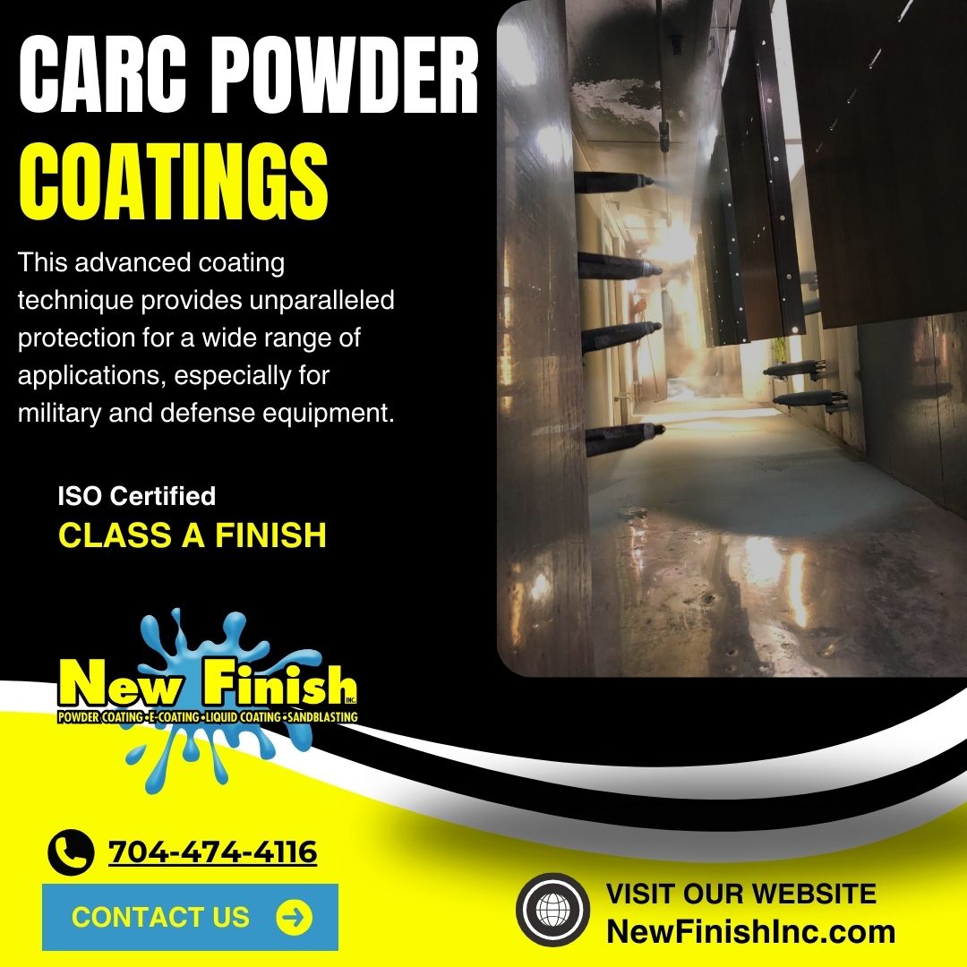 CARC Powder Coating: Advanced Protection from New Finish, Inc.