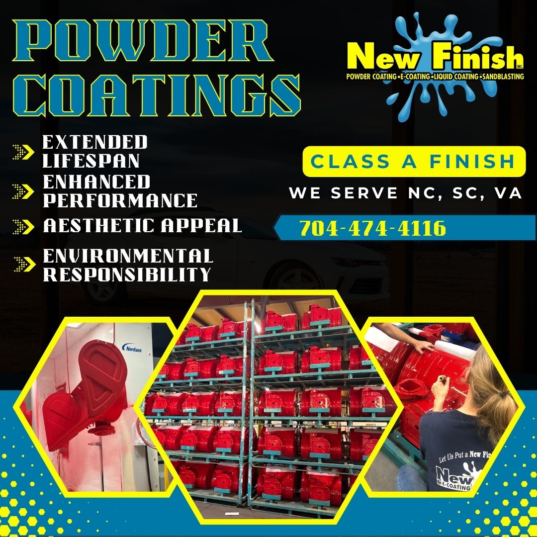 4 Reasons You Need Class A Finish Powder Coating Services in NC, SC, VA
