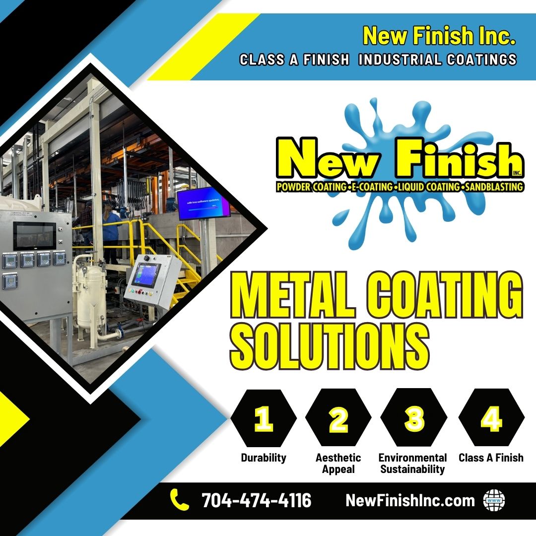 Understanding Metal Coating Solutions at New Finish Inc.