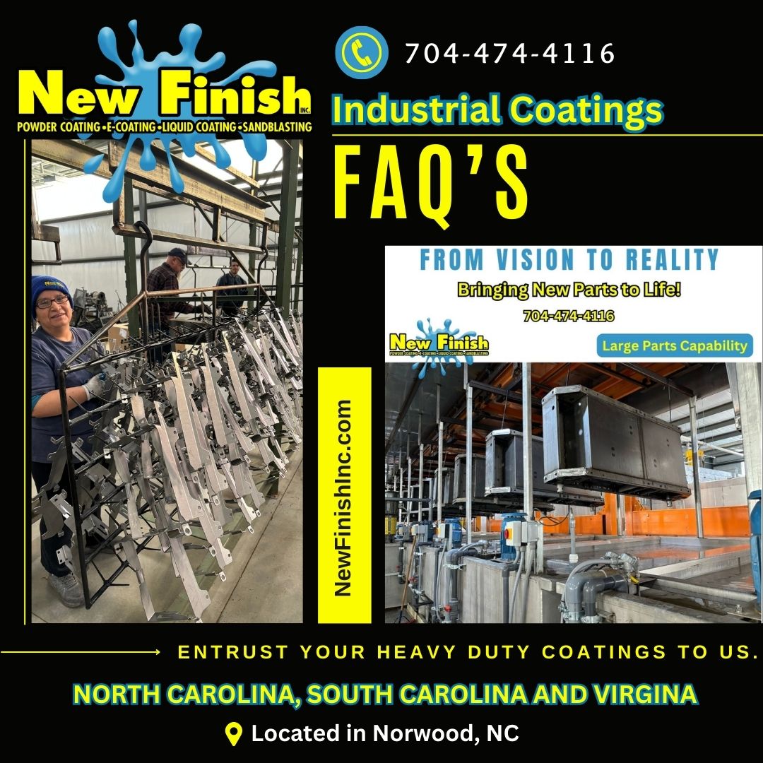 8 FAQ's About New Finish Inc., Industrial Coatings