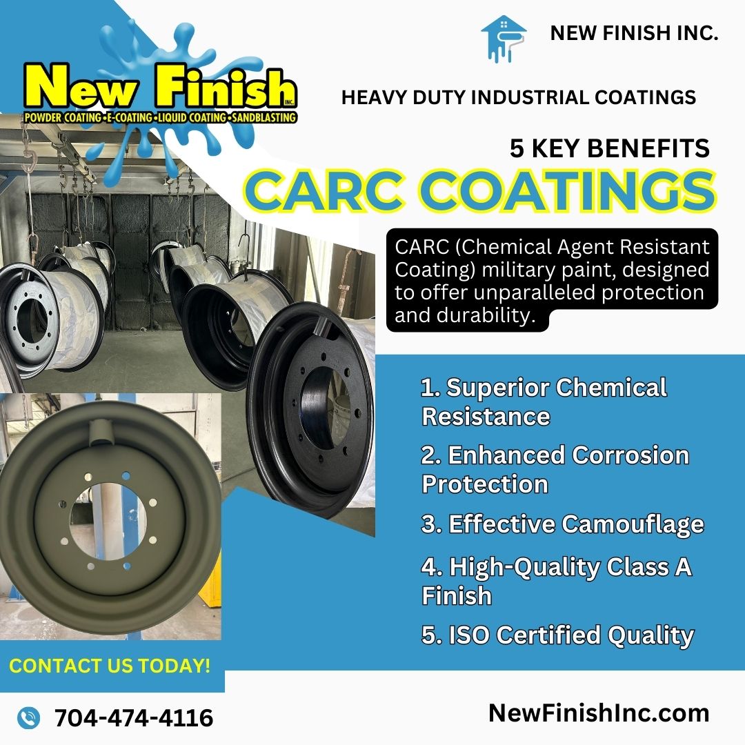 5 Key Benefits of CARC Military Paint: New Finish Inc.