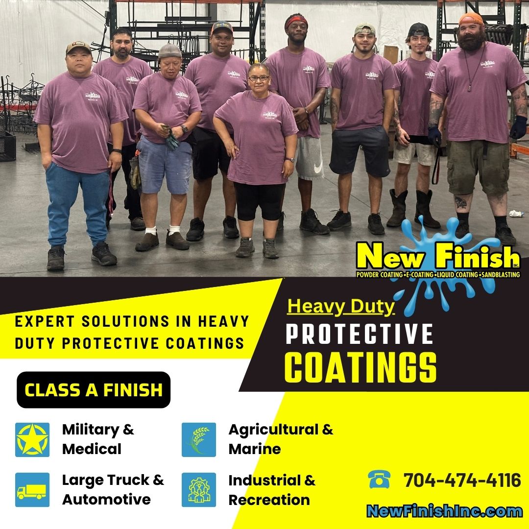 New Finish, Inc.: Expert Solutions in Heavy Duty Protective Coatings