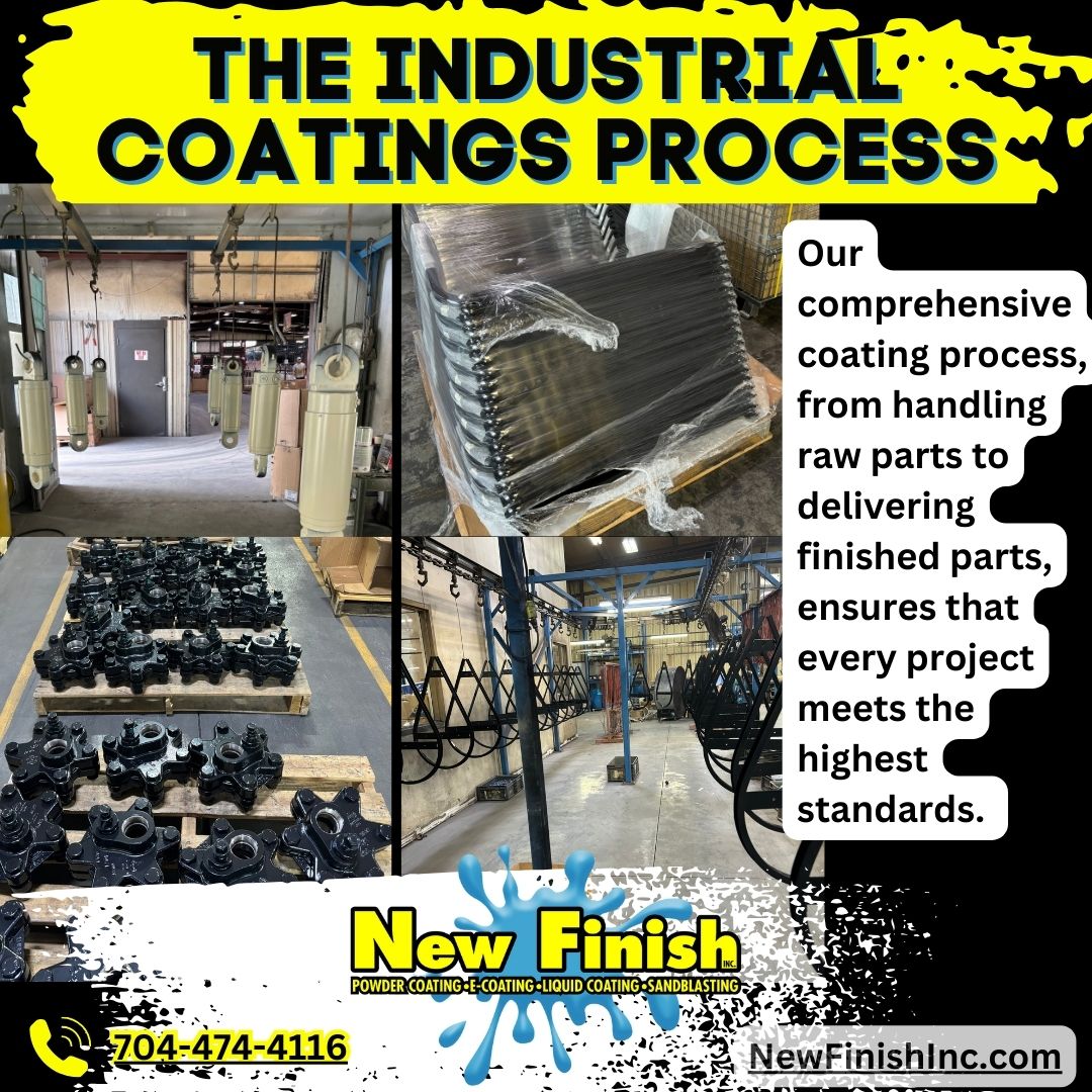 6 Steps In The Comprehensive Industrial Coatings Process