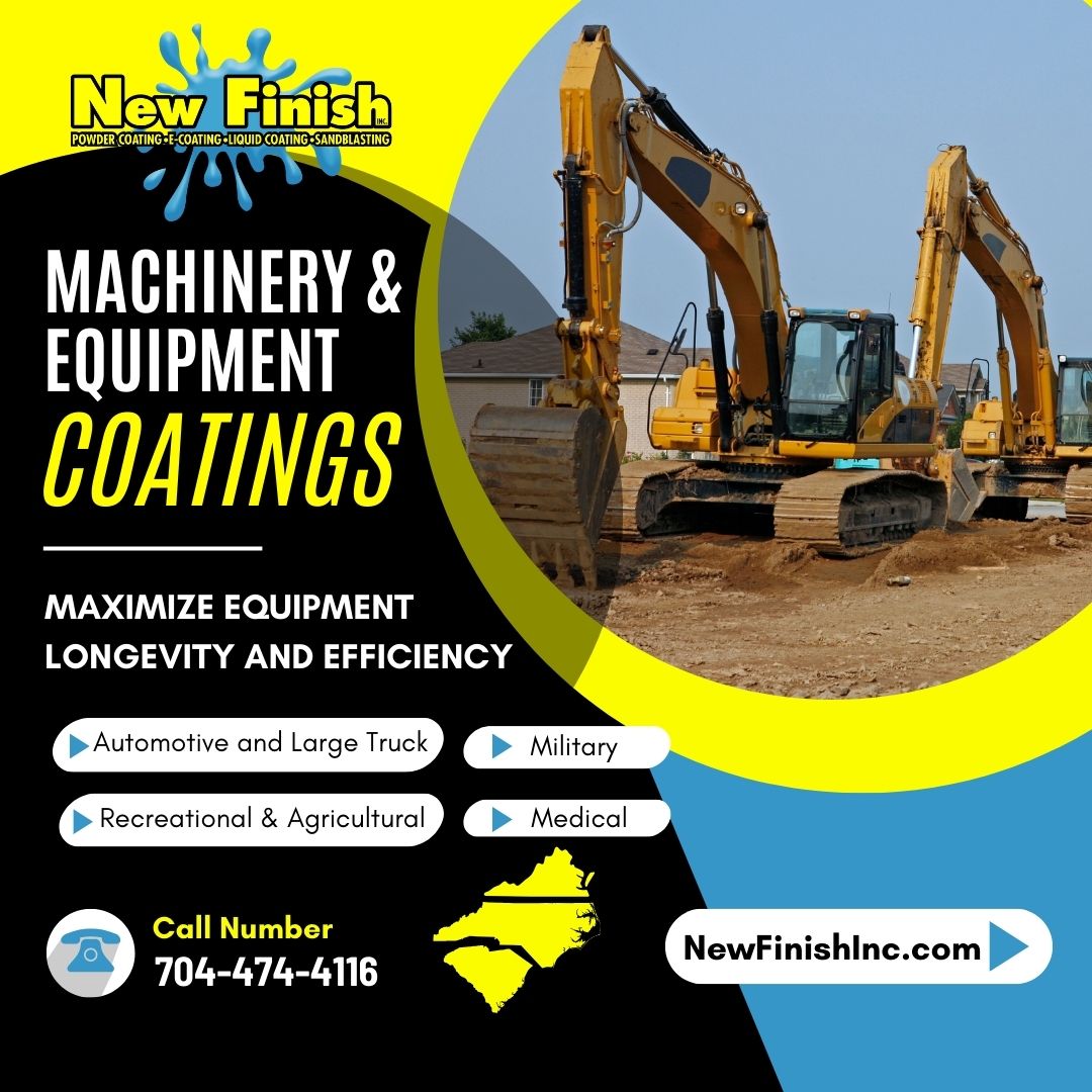 How Industrial Coatings from New Finish, Inc. Maximize Equipment Longevity and Efficiency