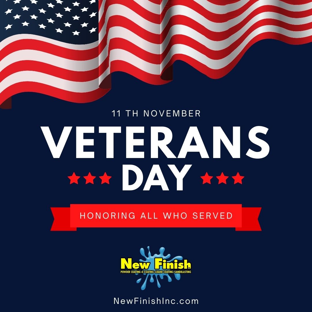 Honoring Veterans: A Message of Gratitude from New Finish, Inc.