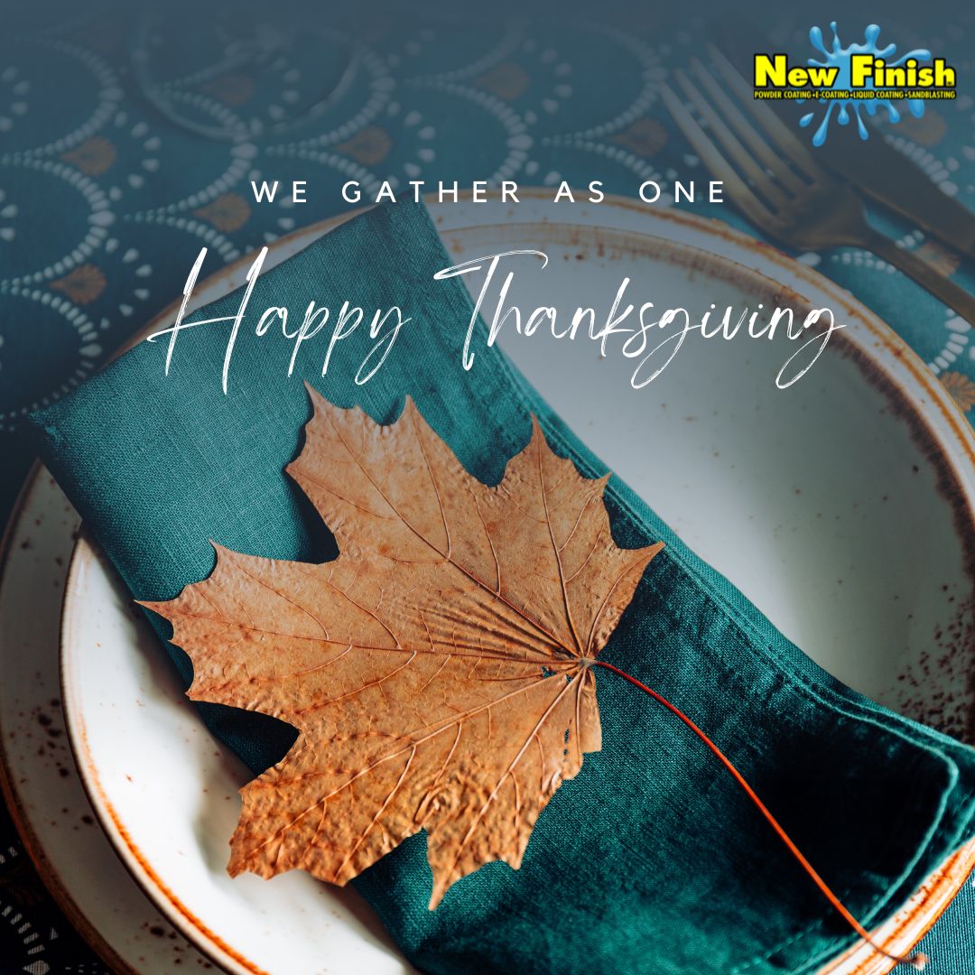 Happy Thanksgiving from New Finish, Inc