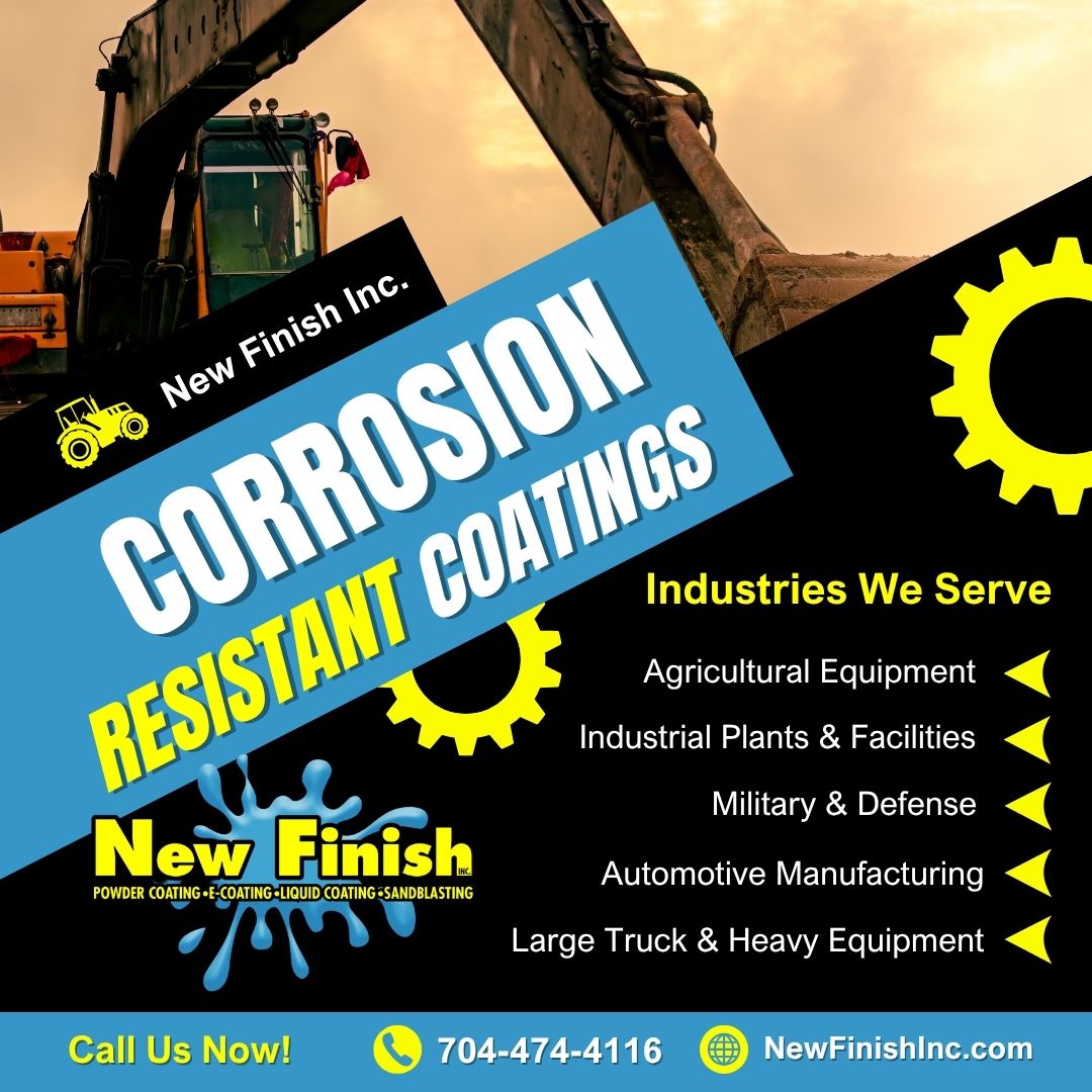 5 Reasons Corrosion-Resistant Coatings Are Vital for Industrial Equipment in NC, SC, and VA