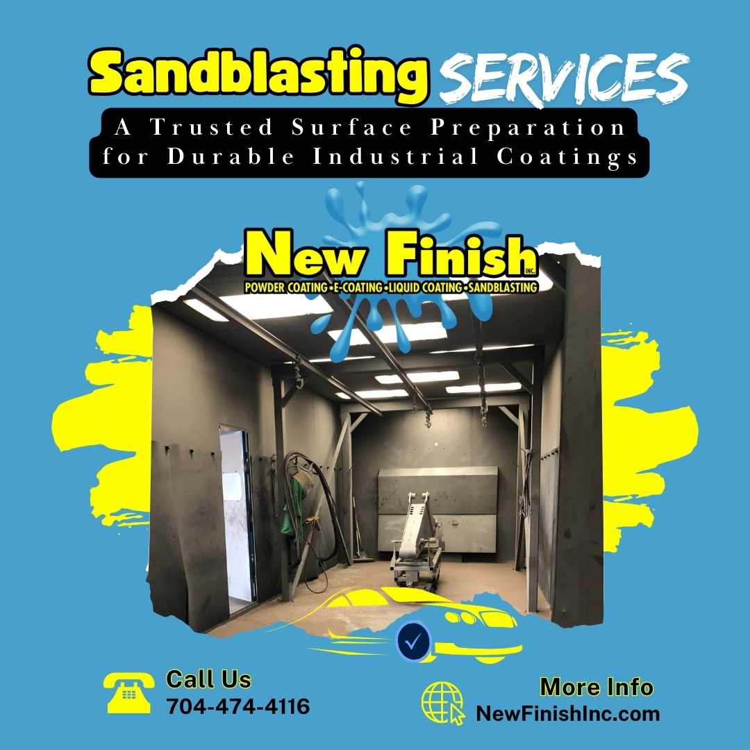 Sandblasting A Trusted Surface Preparation for Durable Industrial Coatings