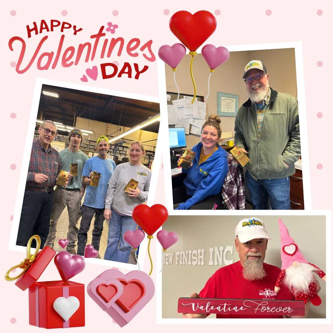 Happy Valentine’s Day from New Finish, Inc.!