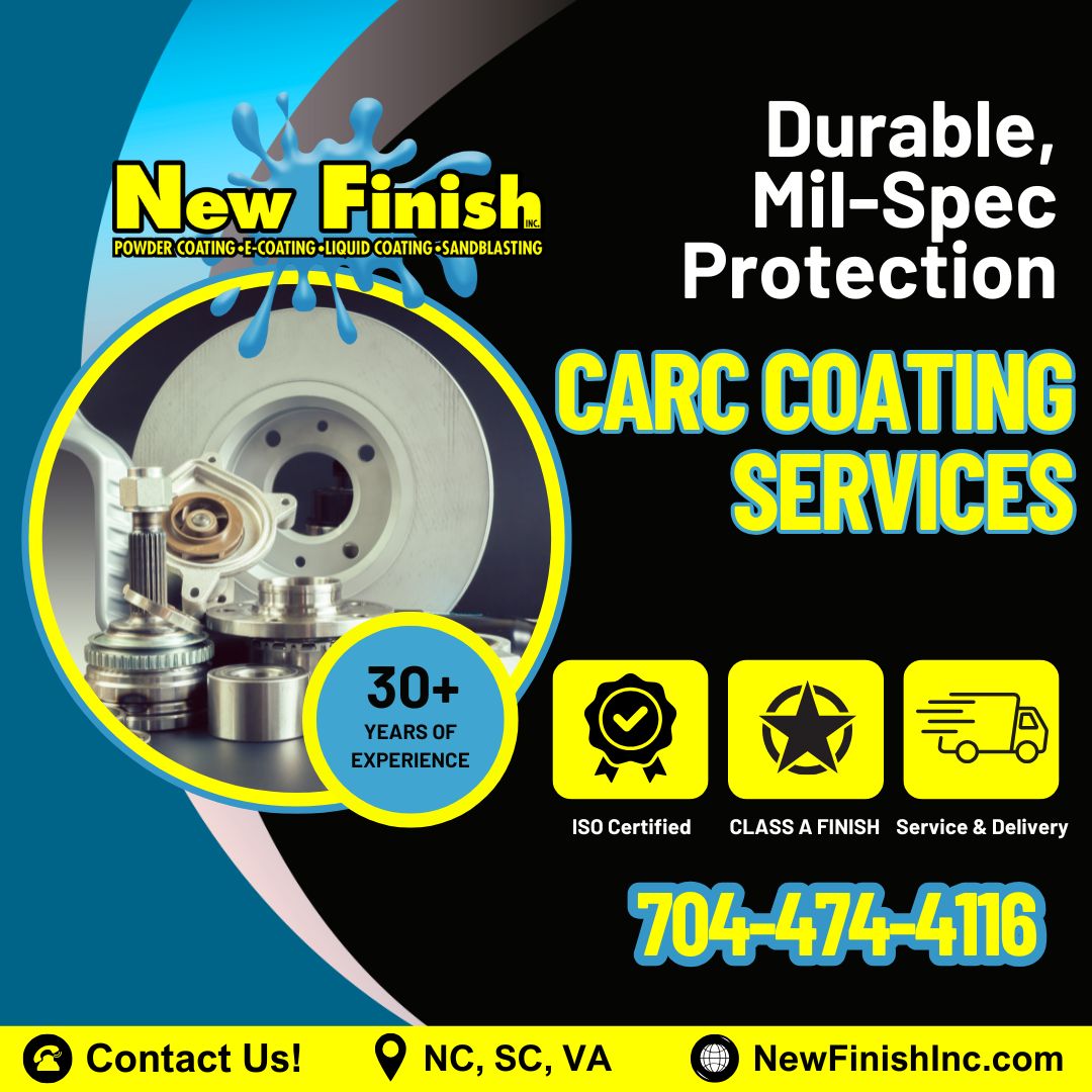 CARC Coating Services for Military and Defense Manufacturers in Virginia