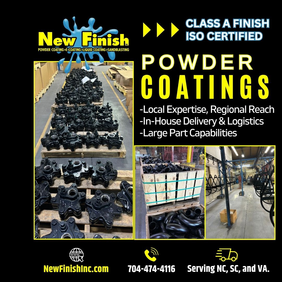 Premium Powder Coating Services in North Carolina – Durable, Beautiful, and Built to Last