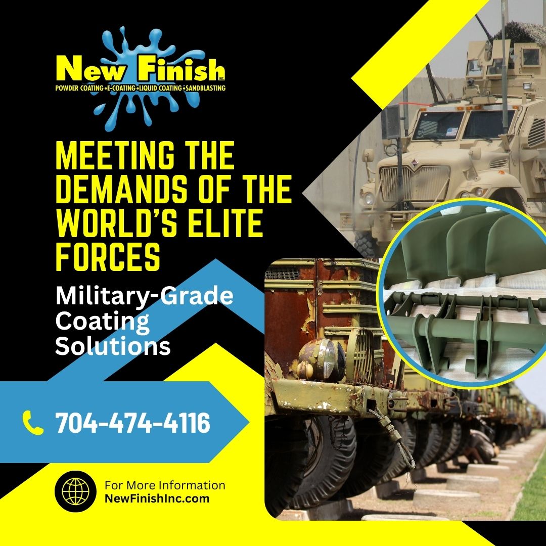 Meeting the Demands of the World’s Elite Forces: Military-Grade Coating Solutions by New Finish Inc.