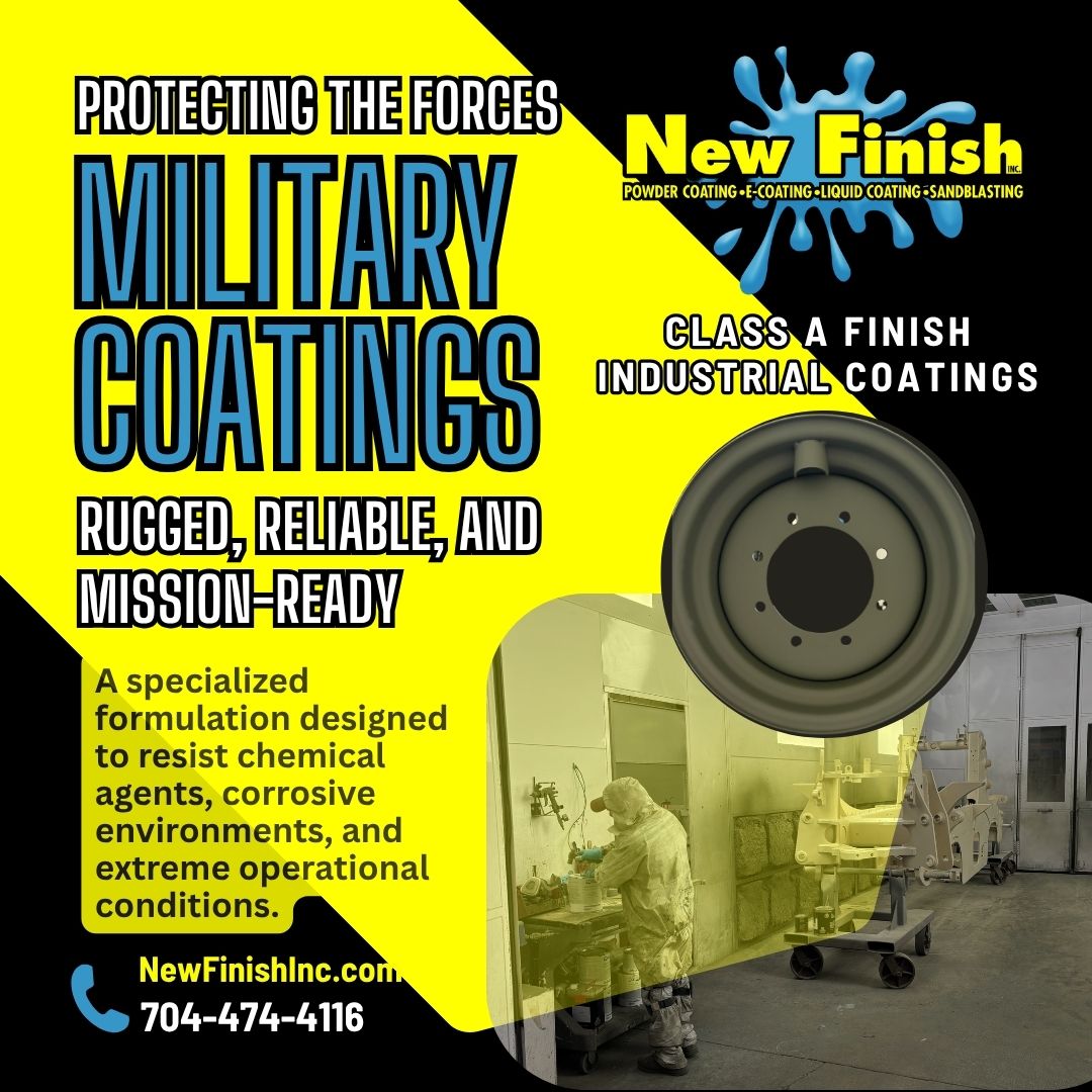 CARC Powder Coating: Rugged, Reliable, and Mission-Ready
