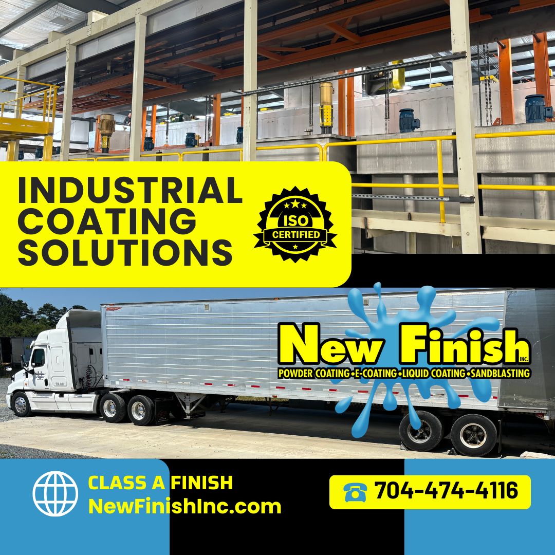 6 Reasons New Finish is a Trusted Leader in Industrial Coatings Across NC, SC, and VA