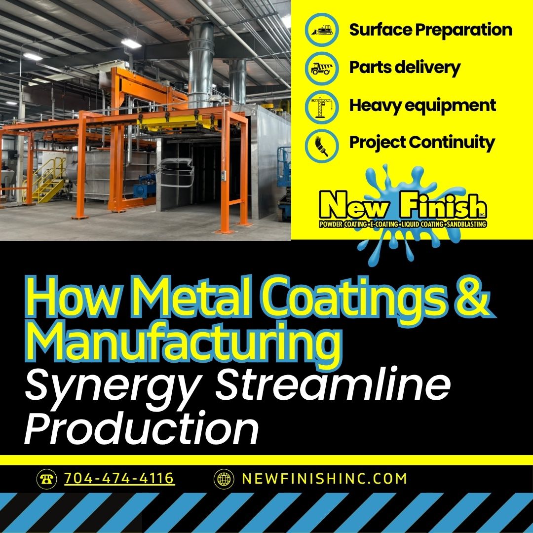 Enhancing Industrial Productivity: How Metal Coatings and Manufacturing Synergy Streamline Production