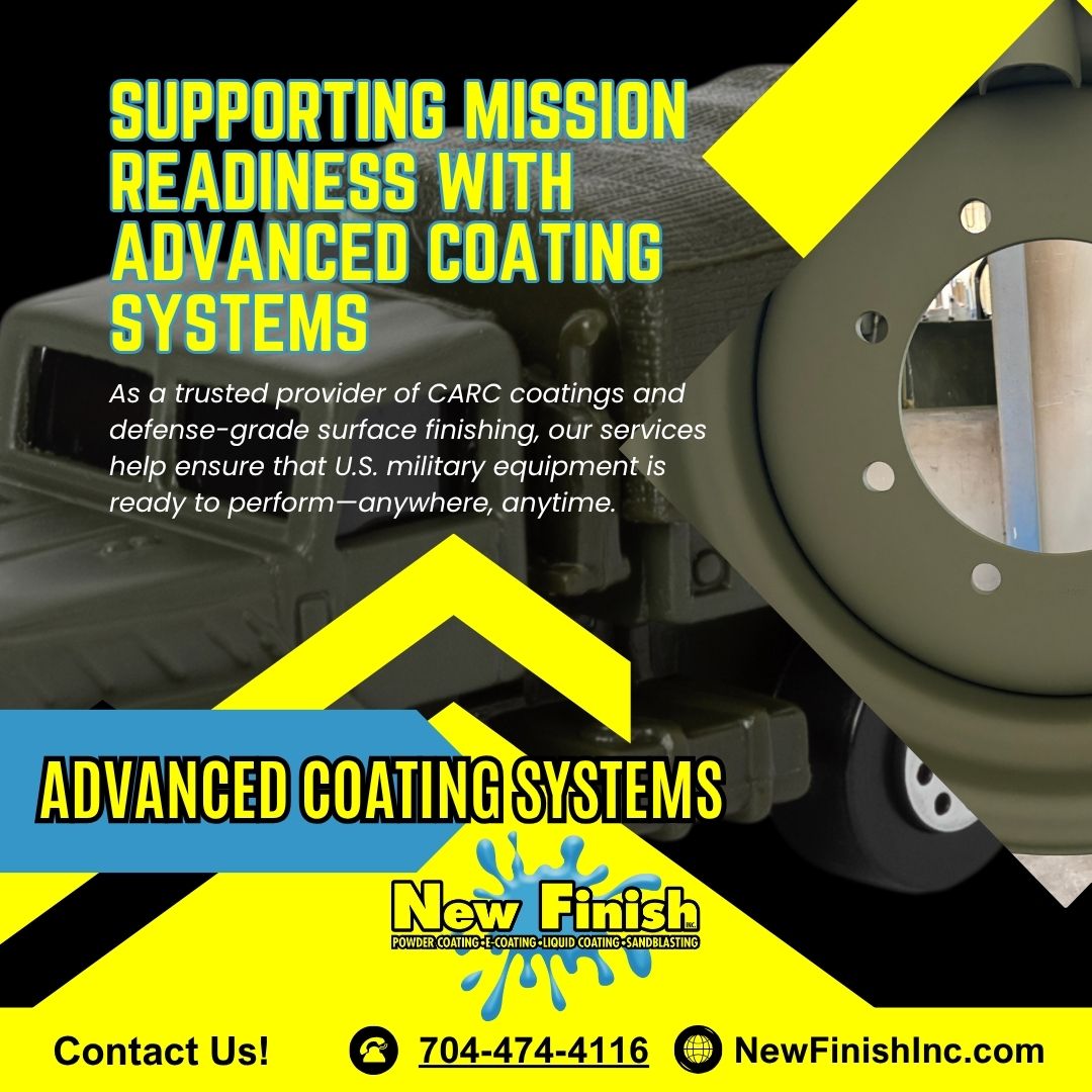 CARC Coatings and the Global Mission: How New Finish Inc. Supports U.S. Military Readiness