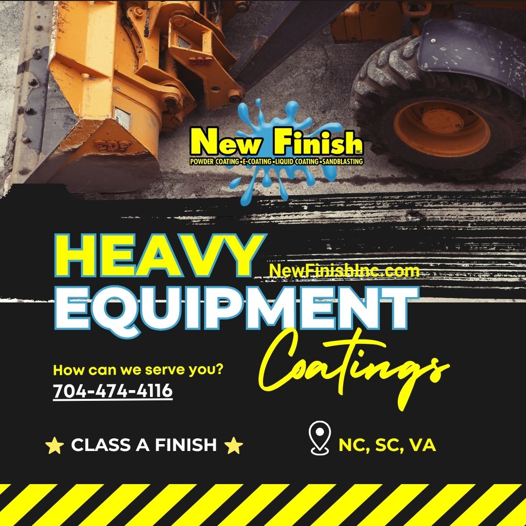 E-Coating Solutions for Agriculture and Heavy Equipment in South Carolina – New Finish, Inc. Gets the Job Done