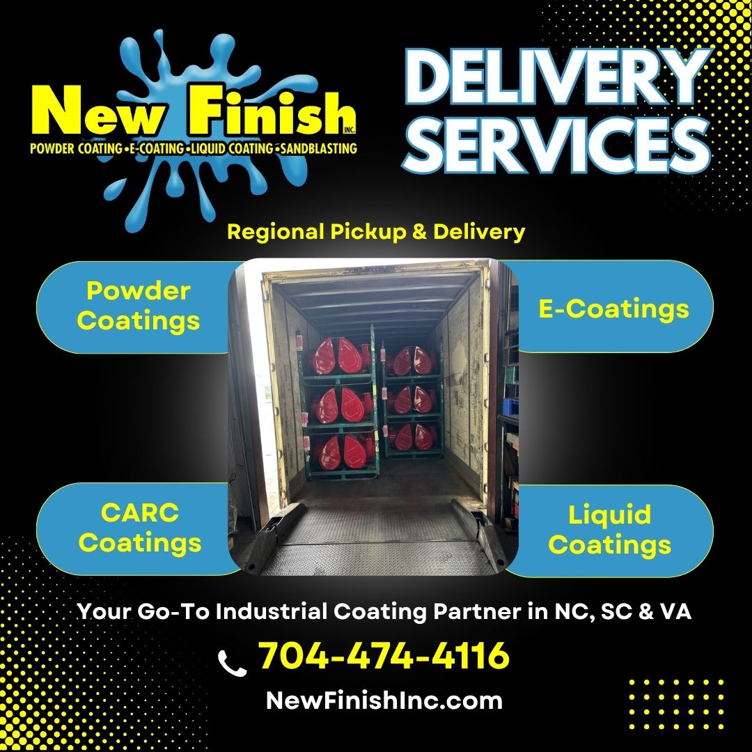 Title: Large-Scale Industrial Coating Services & Delivery Across NC, SC & VA | New Finish, Inc.