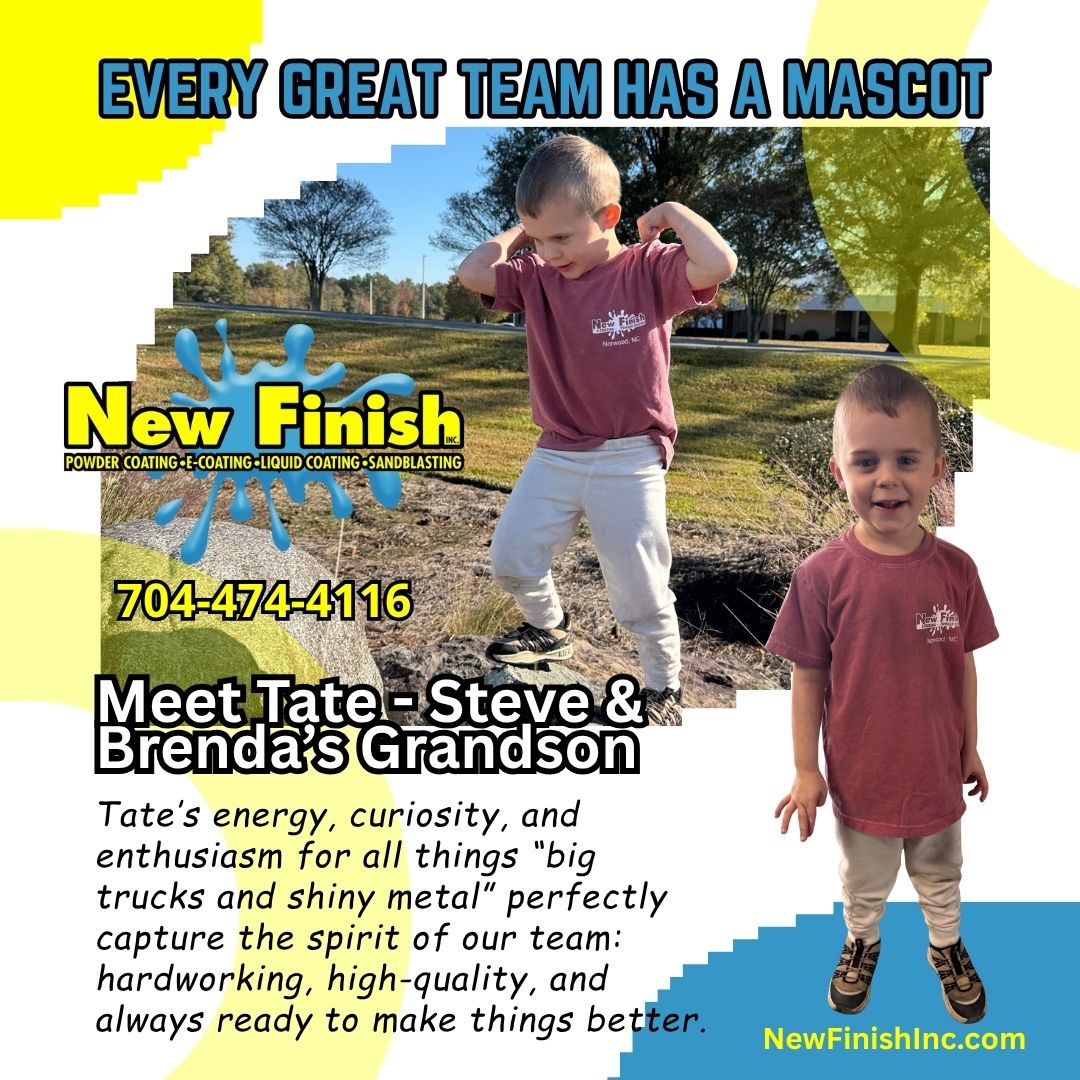 Every Great Team Has a Mascot – Meet Tate, the Spirit of New Finish, Inc.