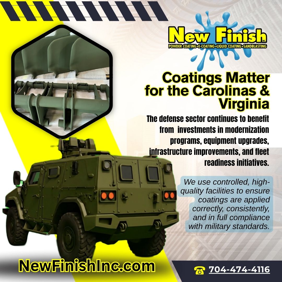 Military-Grade & CARC Coatings: Strengthening the Homeland and Advancing Global Peace Across NC, SC & VA