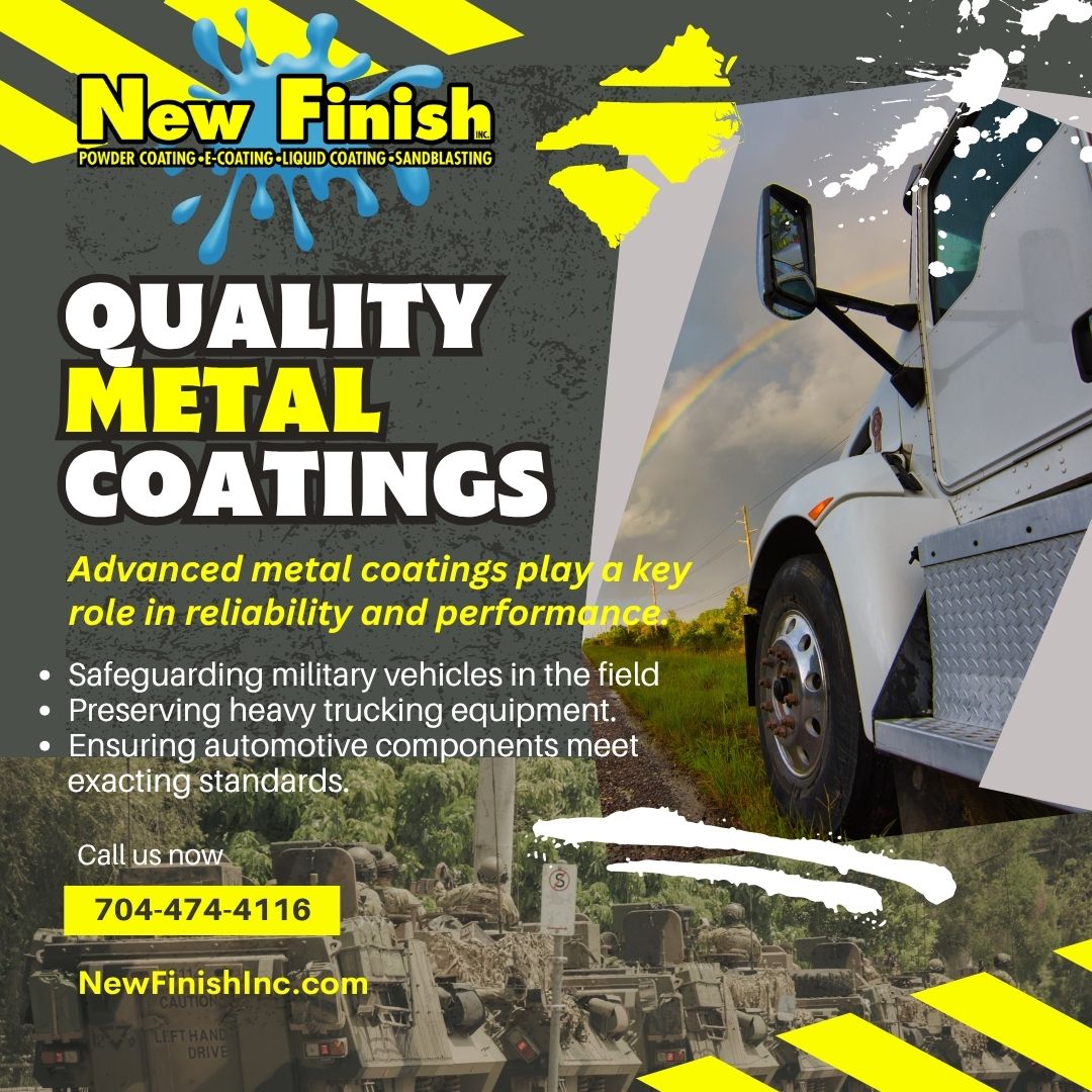 The Science Behind Quality Metal Coatings: How Advanced Coating Technologies Protect Military, Automotive, and Industrial Equipment