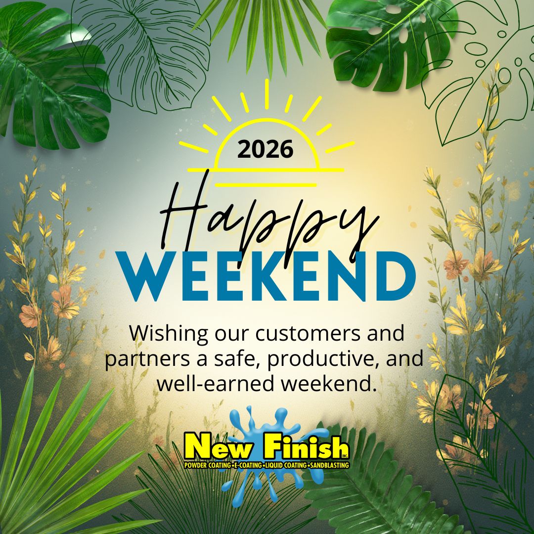 Happy Weekend from New Finish!