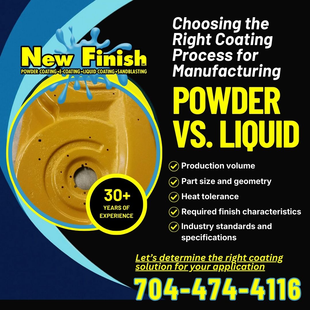 Powder Coating vs Liquid Coating in Industrial Manufacturing Processes