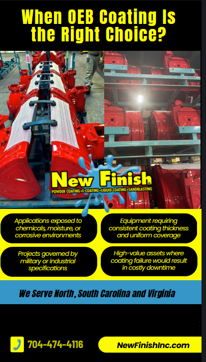 OEB Coating Explained: When to Use It in Industrial & Military Applications