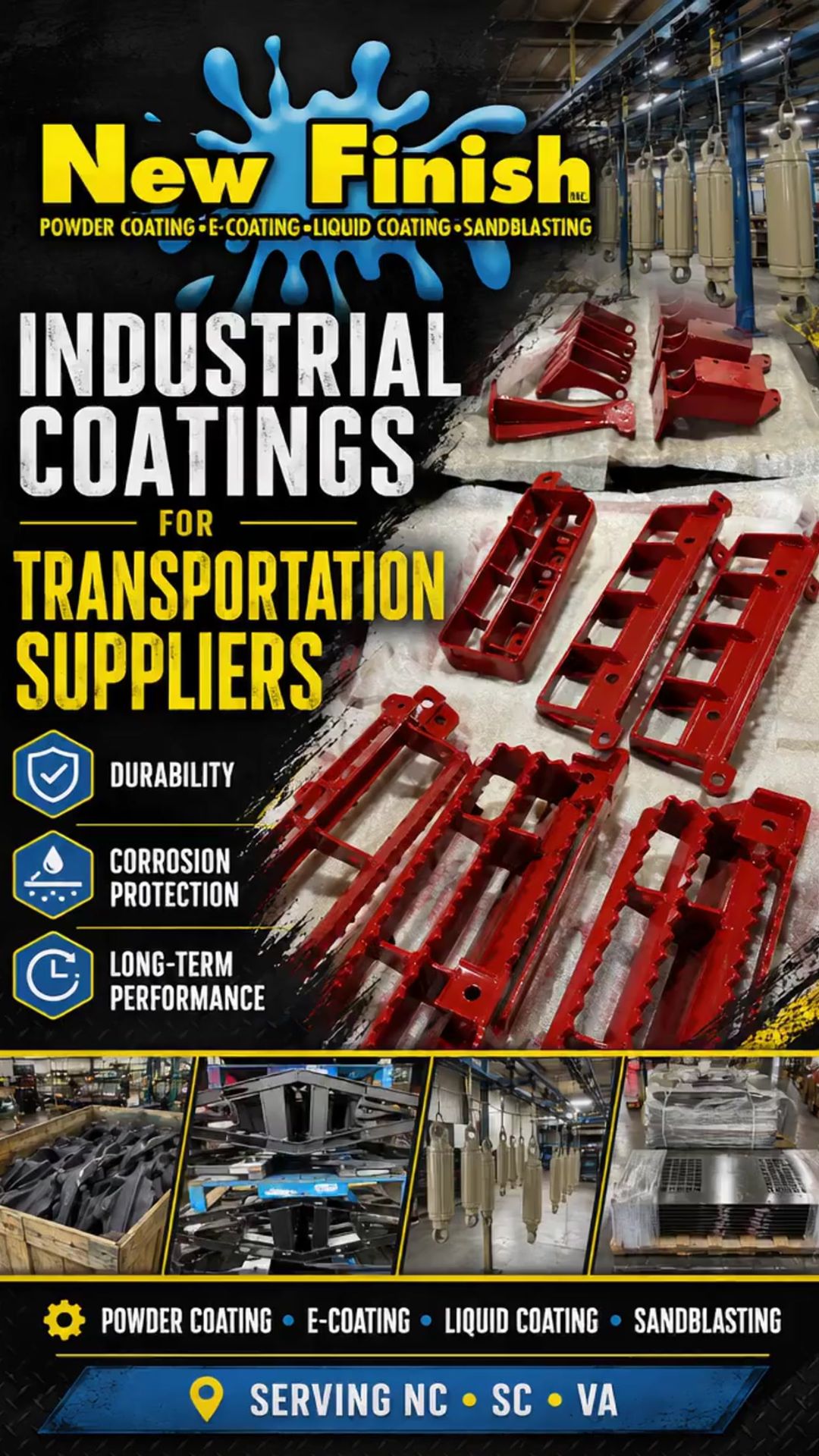 Industrial Coatings for Transportation and Equipment Suppliers