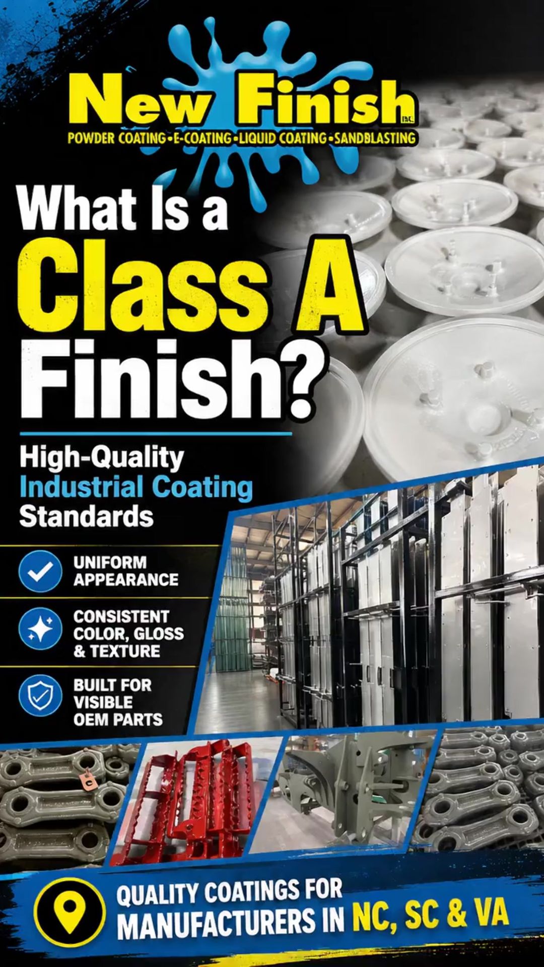 What Is a Class A Finish? Understanding High-Quality Industrial Coating Standards