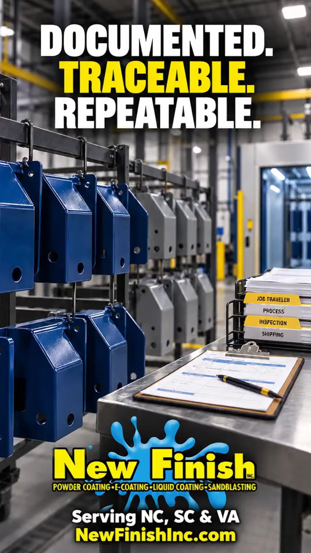 Industrial Coating Documentation and Traceability: Why Production Records Matter