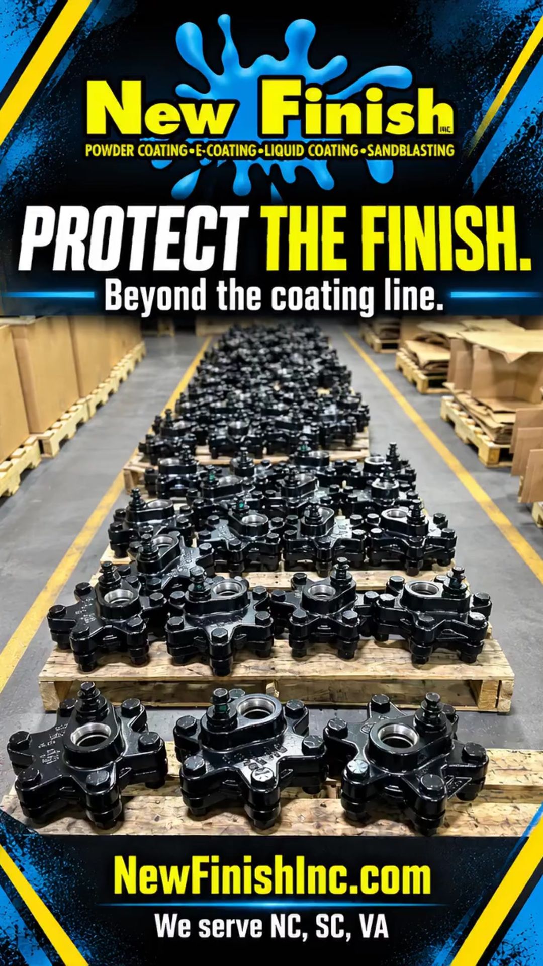 Packaging and Handling Coated Metal Parts: Protecting the Finish Through Delivery and Assembly
