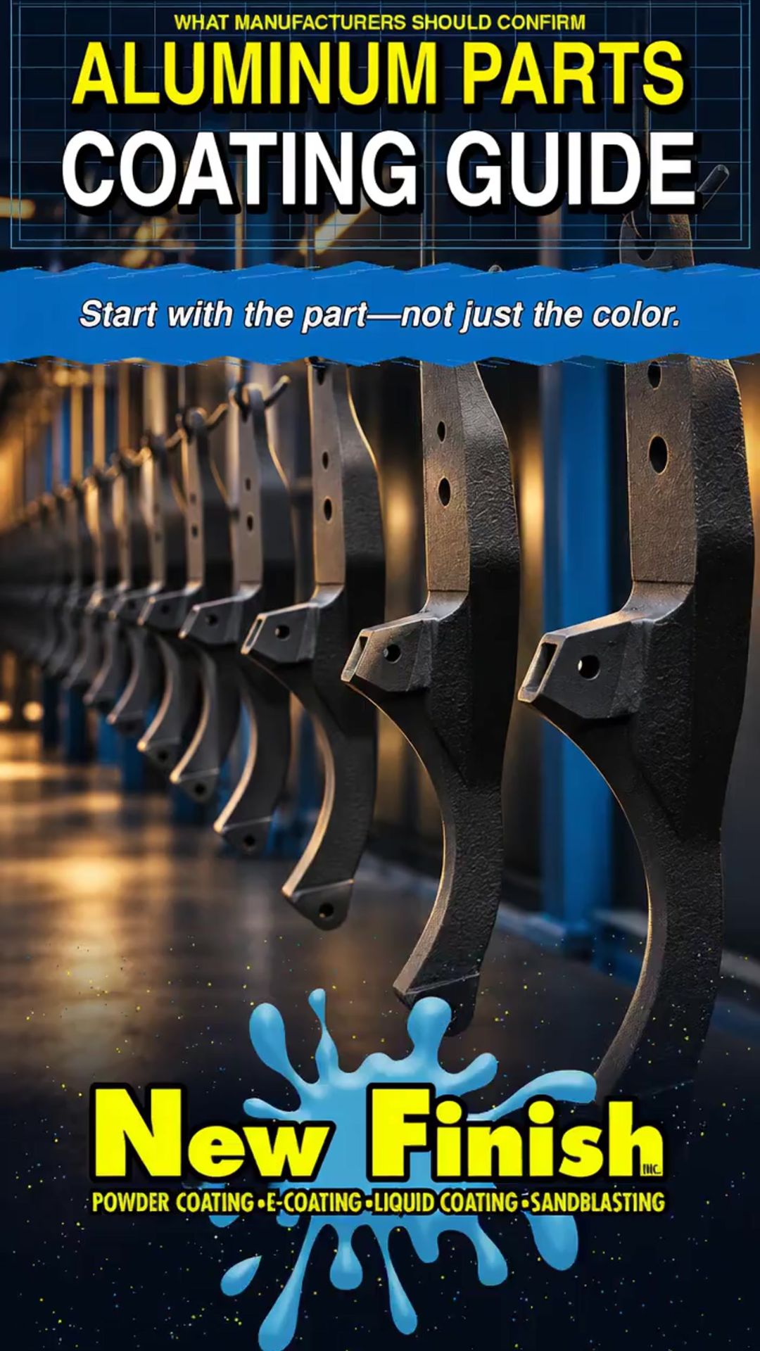 Coating Aluminum Parts: What Manufacturers Should Confirm Before Production